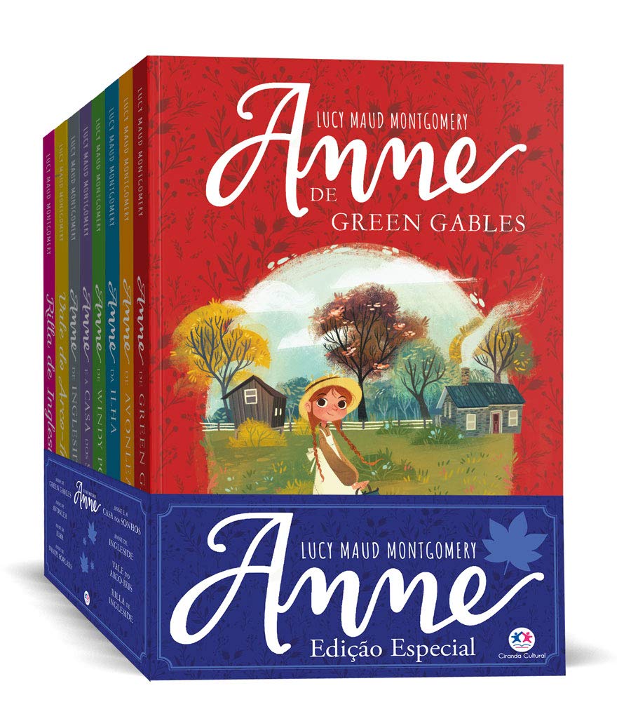 Coleção Anne de Green Gables com 8 livros