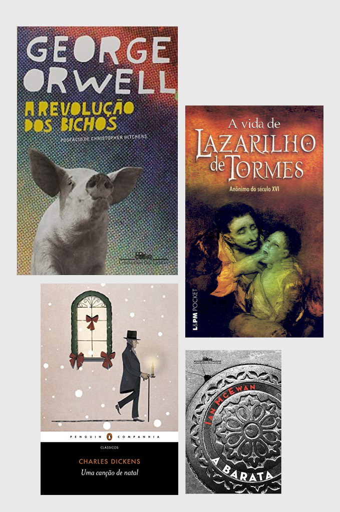 12 livros com até 150 páginas!